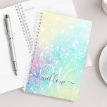 Parties scintillant Pastel Bokeh Girly Colorée Mot<br><div class="desc">Un beau motif de parties scintillant pastel multicolore,  que vous pouvez personnaliser avec vos détails personnalisés.</div>