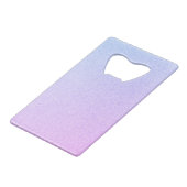 Parties scintillant Pastel Ombre (Dos Angle)