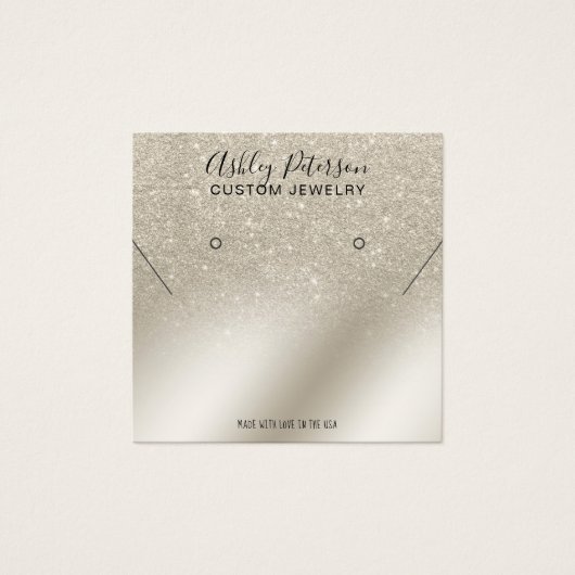 parties scintillant perle collier d'ivoire étalon  (Devant)