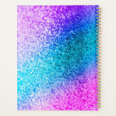 Parties scintillant personnalisée Nom élégant de s (Dos)