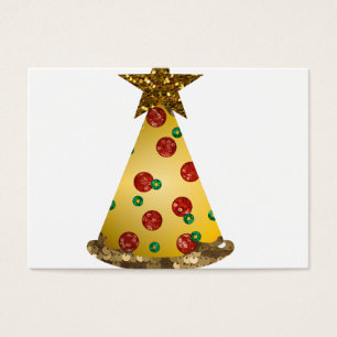 parties scintillant pizza arbre de noël