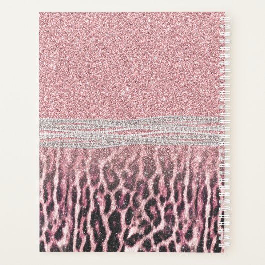 Parties scintillant poster de animal Chic Girly Ro (Dos)