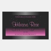 Parties scintillant professionnelle des Étiquettes (Devant)