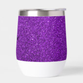Parties scintillant Purple Ajouter du texte (Gauche)