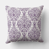 Parties scintillant réversible violet/bleu Coussin (Verso)