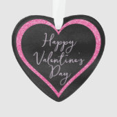 Parties scintillant rose chaud sur la Saint-Valent (dos)