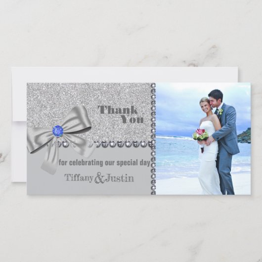 Parties scintillant, Rose, Diamants & Bow Merci Ca (Devant)