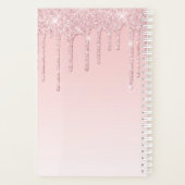 Parties scintillant Rose d'or filles perches Ombre (Dos)