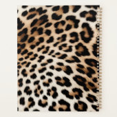 Parties scintillant rose éclatante cils d'or léopa (Dos)