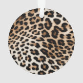 Parties scintillant rose éclatante cils d'or léopa (dos)