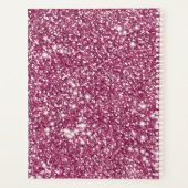 Parties scintillant rose Faux Regarder avec du tex (Dos)