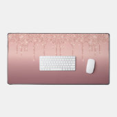 Parties scintillant rose Gold Blush (Clavier et souris)