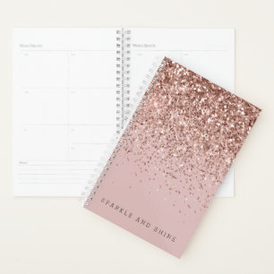 Parties scintillant rose Gold Sparkle Faux