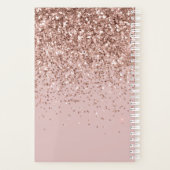 Parties scintillant rose Gold Sparkle Faux (Dos)