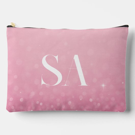 Parties scintillant rose Imprimer Couper Sac à cou (Recto)