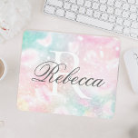 Parties scintillant rose Joli Motif Bokeh<br><div class="desc">Personnalisez facilement ce joli motif de parties scintillant de livre rose avec votre nom et/ou monogramme personnalisés.</div>
