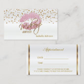 Parties scintillant rose Lèvres Rendez-vous Annexe (Devant / Derrière)