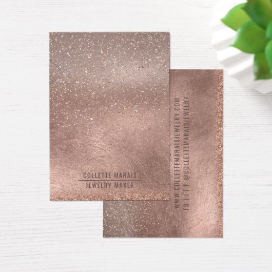 Parties scintillant rose or Abstrait (Bureau)