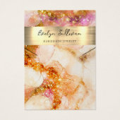 parties scintillant rose or collier d'aquarelle ca (Devant)