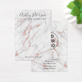 parties scintillant rose or marbre luxe oreille éc (Bureau)