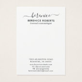 Parties scintillant rose or Monogramme Clip à chev (Dos)