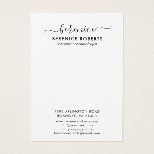 Parties scintillant rose or Monogramme Clip à chev (Dos)