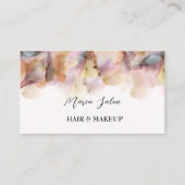 Parties scintillant rose or orange Carte de visite (Devant)