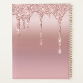 Parties scintillant Rose or  rose vierge Mariage (Dos)