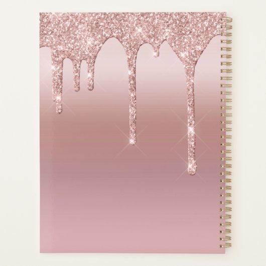 Parties scintillant Rose or rose vierge Mariage (Dos)