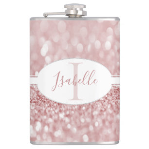 Parties scintillant rose Personnaliser Flacon