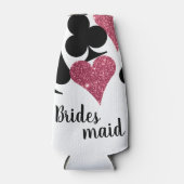 Parties scintillant rose Vegas Bridesmaid Glacière (Devant)