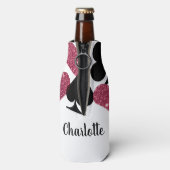 Parties scintillant rose Vegas Bridesmaid Glacière (Bouteille Dos)