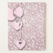 Parties scintillant roses - Lecteurs à rougir Mono (Dos)