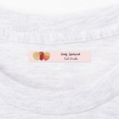 Parties scintillant rouge fer ballons Étiquettes (Apposé)