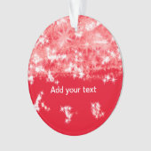 Parties scintillant rouge simple étoiles étincelan (devant)