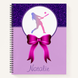 Parties scintillant softball et Carnet Bow