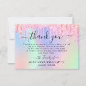 Parties scintillant Sparkly Funeral Carte de remer (Devant)