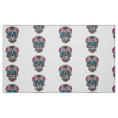 parties scintillant Sugar Skull tissu (Fat Quarter)