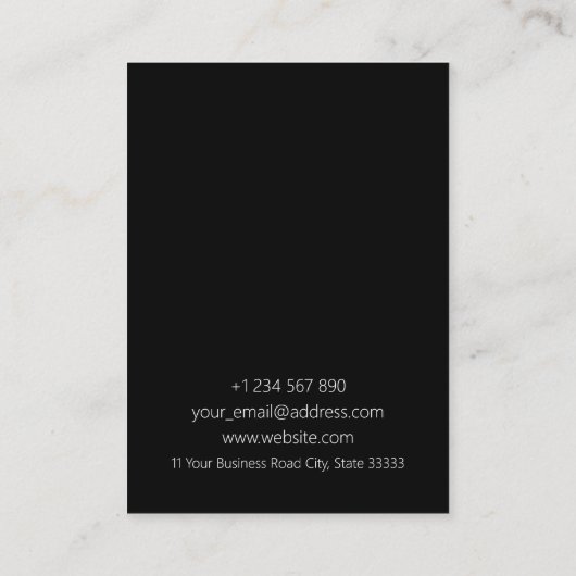 Parties scintillant sur la carte d'affichage du co (Dos)