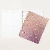 Parties scintillant sur Rose Gold & Purple Foil Te (Devant avec enveloppe)