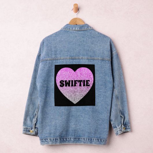 PARTIES SCINTILLANT SWIFTIE COEUR Denim Veste (Hangar)