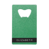 Parties scintillant verte, Arrière - plan Parties  (Dos)