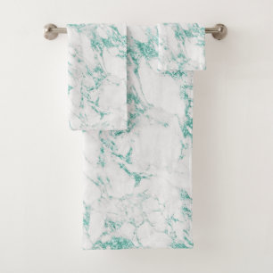 Parties scintillant verte Turquoise moderne Marbre