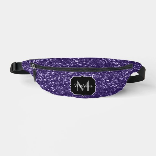 Parties scintillant violet foncé ultra violet scin (Recto)