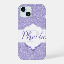 Parties scintillant violet Monogramme Samsung Gala