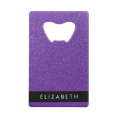 Parties scintillant violette, Arrière - plan Parti (Devant)