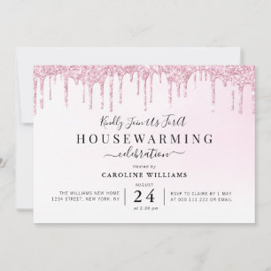 parties scintillant violette invitation