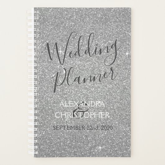 Parties scintillant wedding planner Silver Sparkle (Devant)
