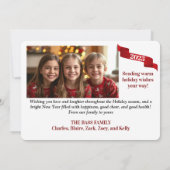 Parties scintillant Wonderland Paysage photo Carte (Dos)