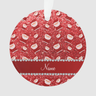 Parties scintillantes rouges nommées